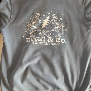 Dead and Co light blue Sweatshirt